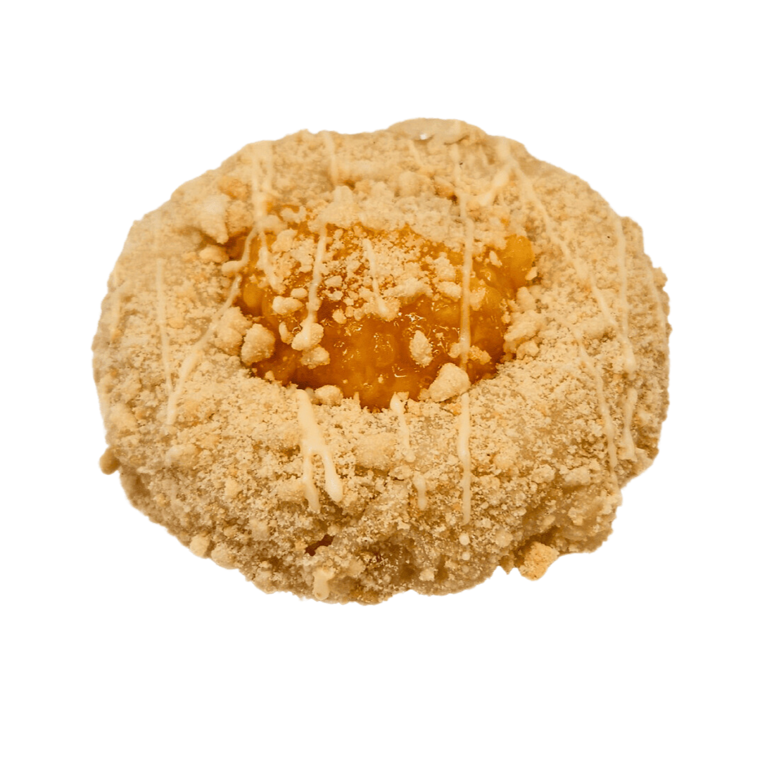 Peach Cobbler Gluten Free Donut